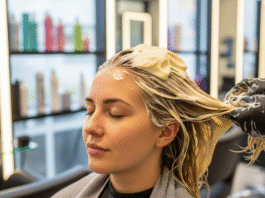Blondierwäsche