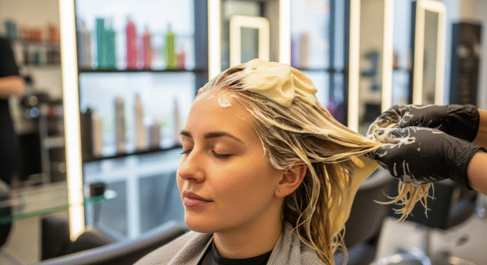 Blondierwäsche