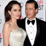 Brad Pitt mit seiner Ex-Frau Angelina Jolie bei einer Veranstaltung
