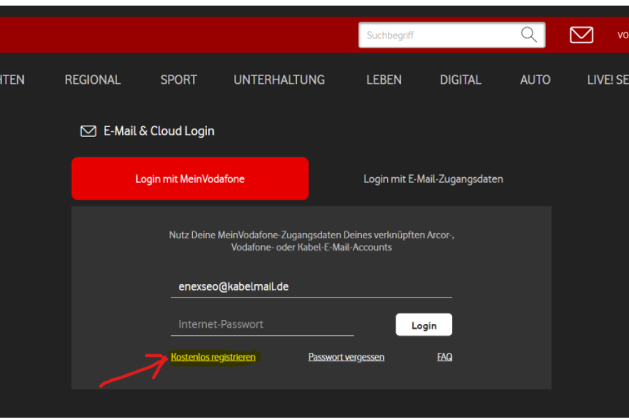 Cable lmail login