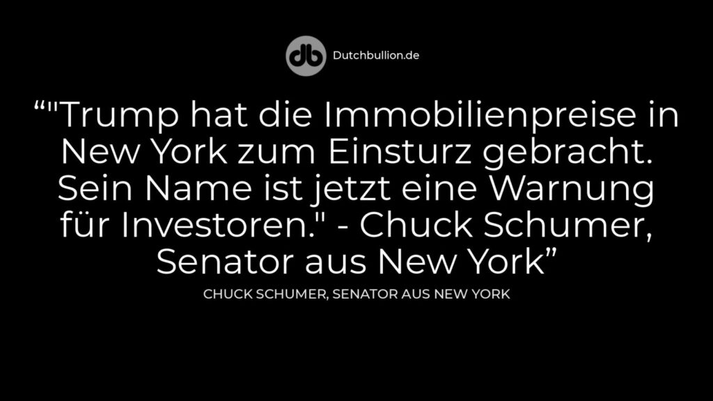 Chuck Schumer, Senator aus New York