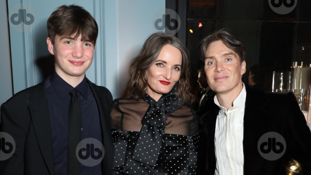 Cillian Murphy mit seiner Familie