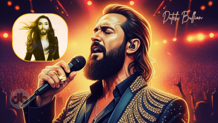Conchita Wurst Performance Illustration