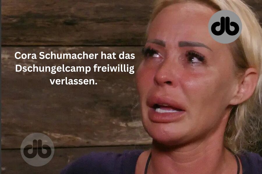 Cora Schumacher hat das Dschungelcamp freiwillig verlassen.