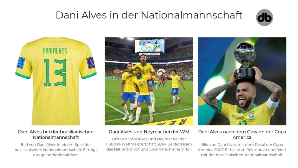 Dani Alves in der Nationalmannschaft