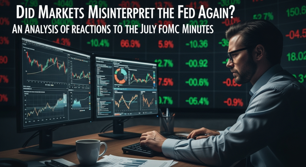 Hat die Börse die Fed erneut fehlinterpretiert? Eine Analyse der Reaktionen auf das Juli-Protokoll der US-Notenbank 1 Das Juli Protokoll