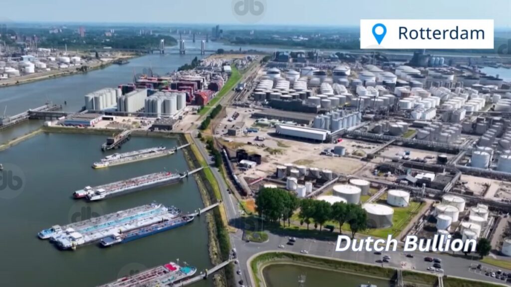 Das Rhein-Maas-Delta in den Niederlanden