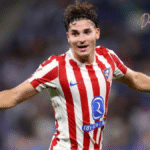 Der Stürmer von Atletico Madrid und Argentinien, Julian Alvarez (im Bild), gehört zu den bekanntesten lateinamerikanischen Spielern in LaLiga