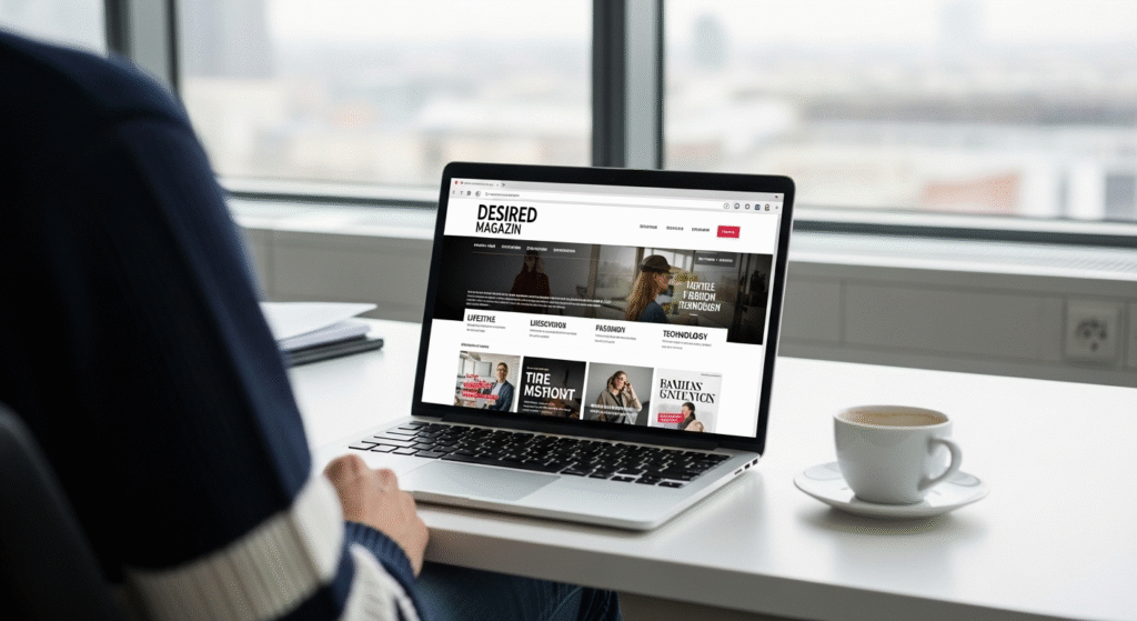 Desired Magazin: Was hinter dem Online-Portal steckt 1 Desired Magazin 2