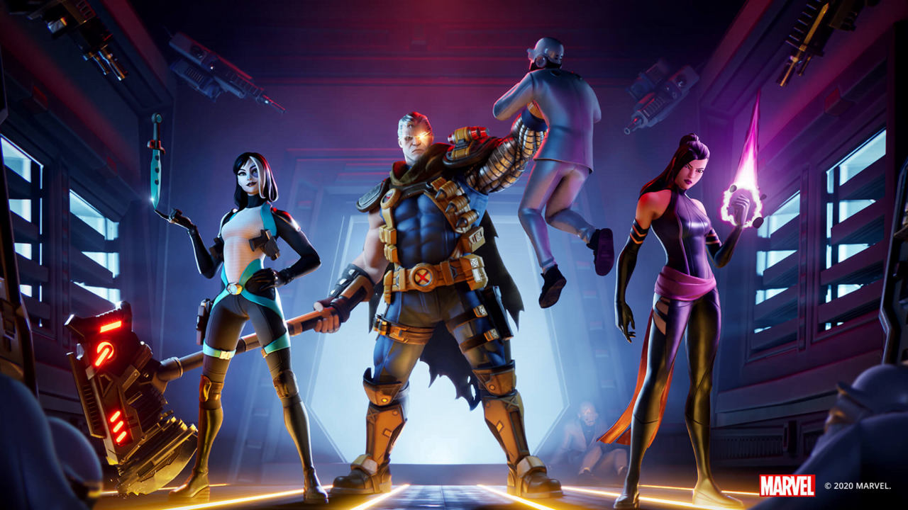 Domino, Cable, and Psylocke