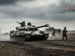Donbass Battlefield Scene