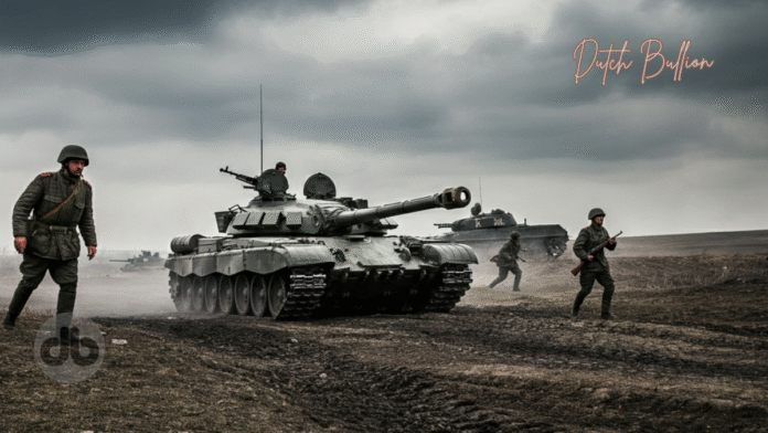 Donbass Battlefield Scene