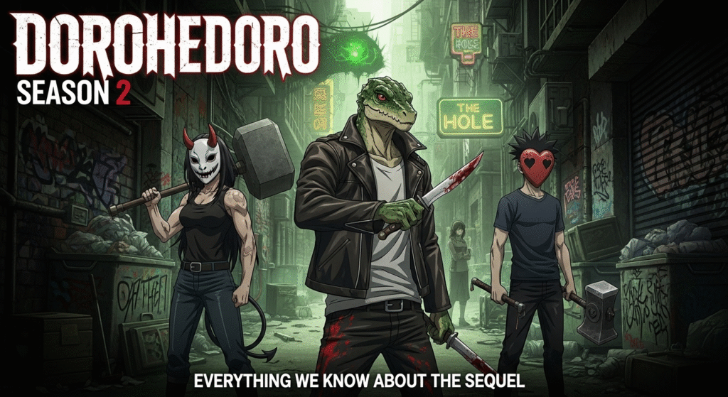 Dorohedoro Staffel 2 | Alles, was wir über die Fortsetzung wissen 1 Dorohedoro Staffel 2