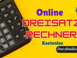 Dreisatz Rechner