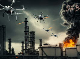 Drone Attack on Refinery