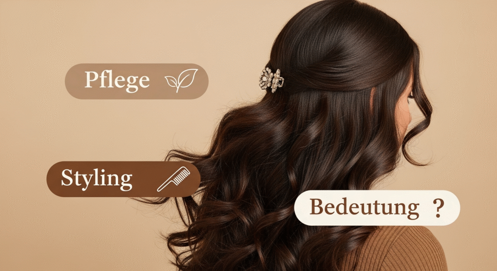 Dunkelbraune Haare 3