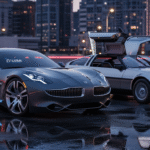 EV Karma und DeLorean