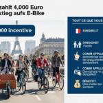 Frankreich zahlt 4.000 Euro für den Umstieg aufs E-Bike