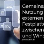 Gemeinsame Nutzung einer externen Festplatte zwischen Mac und Windows