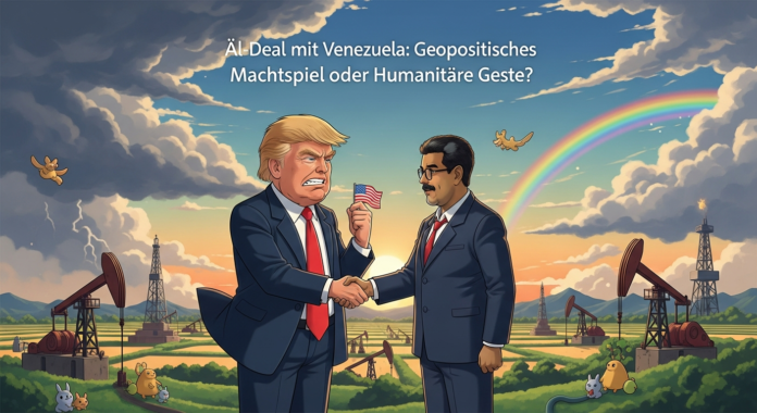 Ghibli style Trumps Öl-Deal mit Venezuela