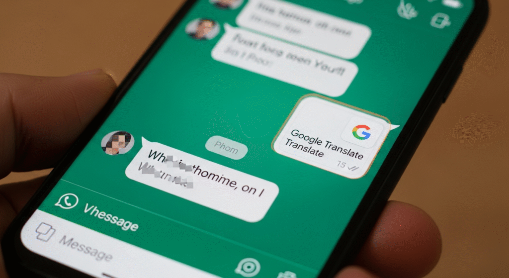 Google Uebersetzer in WhatsApp 2