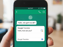 Google Übersetzer in WhatsApp