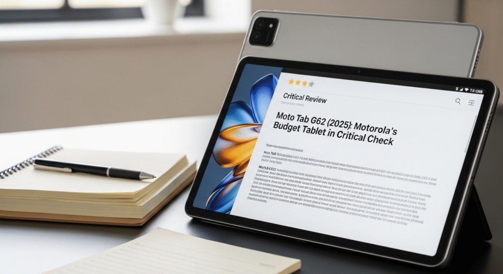 Moto Tab G62 (2025): Motorolas Budget-Tablet im kritischen Check 2 Moto Tab G62