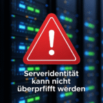 Google_AI_Studio_2025-10-30 Serveridentität kann nicht überprüft werden