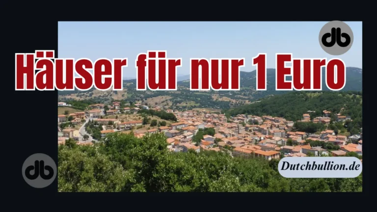 Häuser für nur 1 Euro