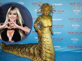 Heidi Klum als Medusa