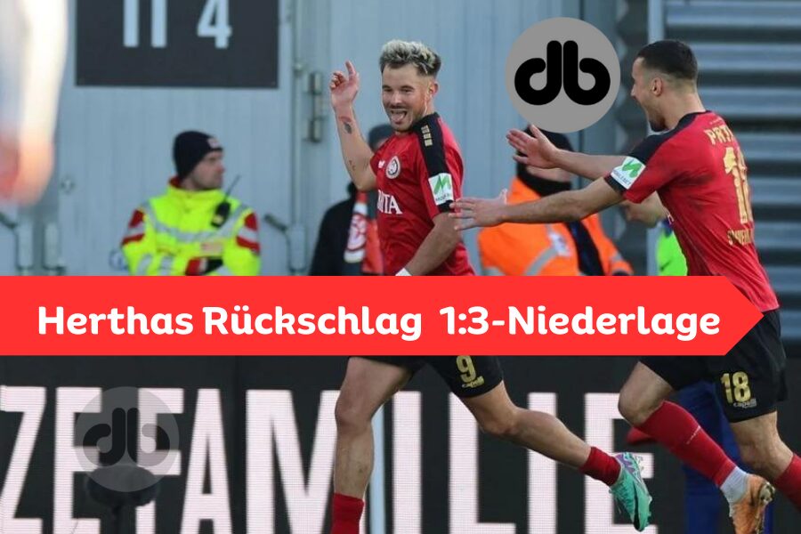 Herthas Rückschlag 13-Niederlage in Wiesbaden erschüttert den Aufstieg