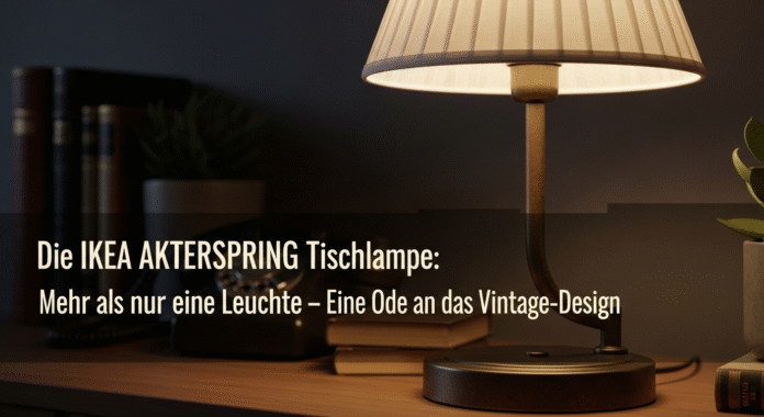 IKEA AKTERSPRING Tischlampe