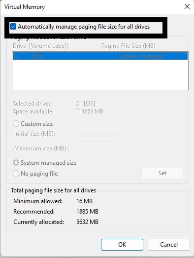 Increase-Virtual-Memory-on-Windows