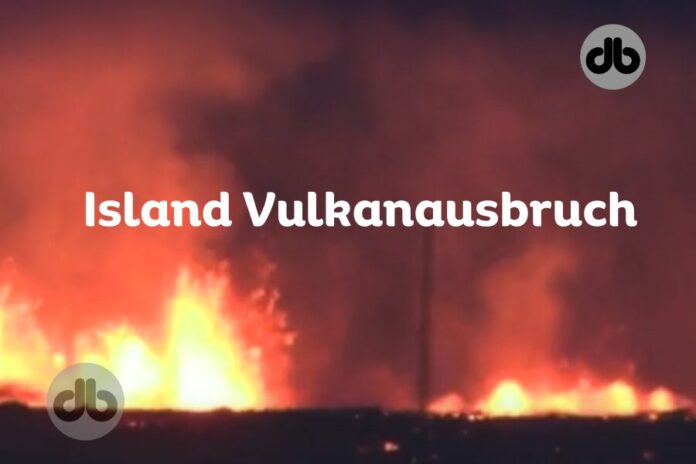 Island Vulkanausbruch