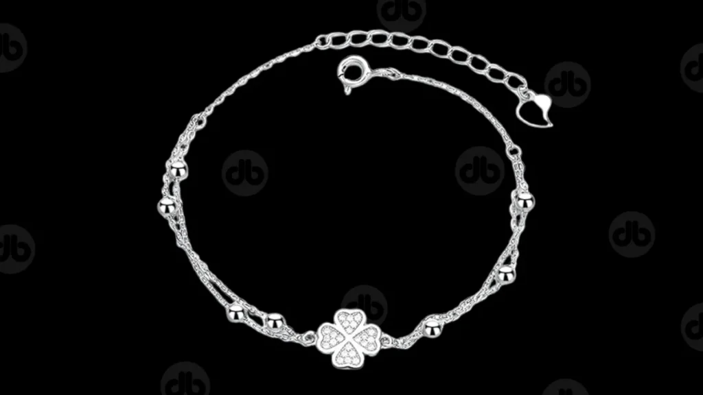 Kleeblatt armband siilver