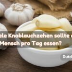 Knoblauchzehen pro Tag