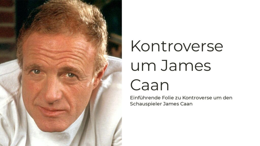 Kontroverse um James Caan