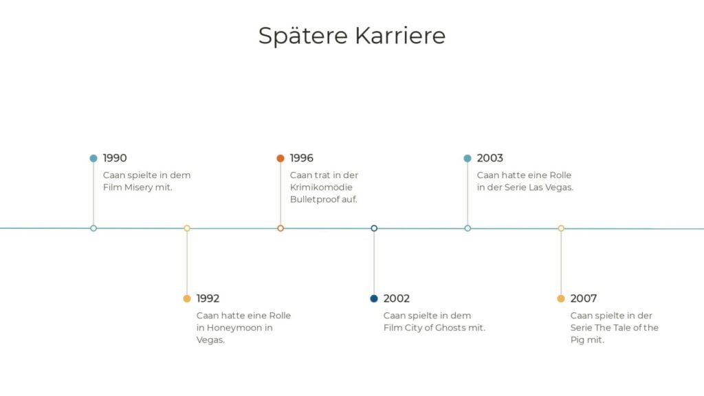 Spätere Karriere