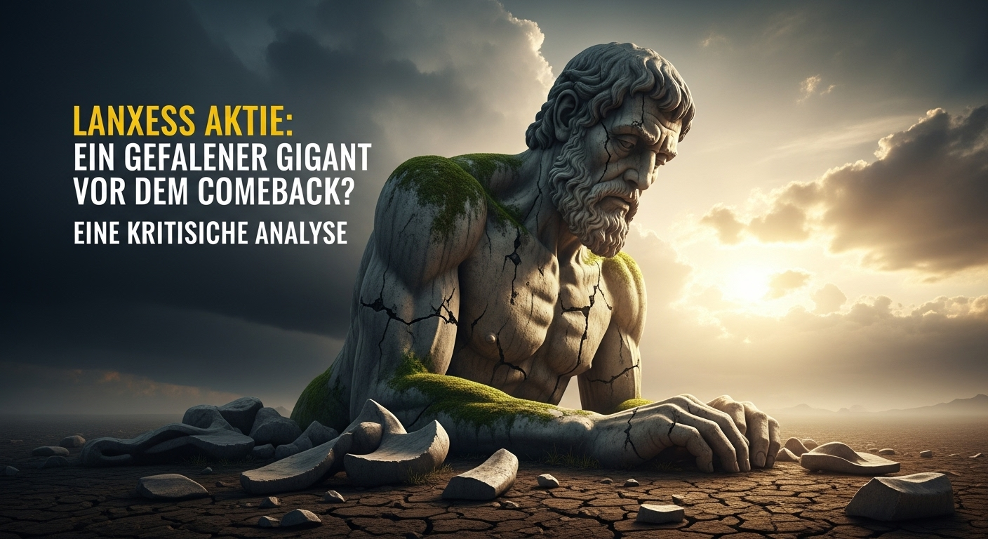 Lanxess Aktie Ein gefallener Gigant vor dem Comeback Eine kritische Analyse Lanxess Aktie Ein gefallener Gigant vor dem Comeback Eine kritische Analyse