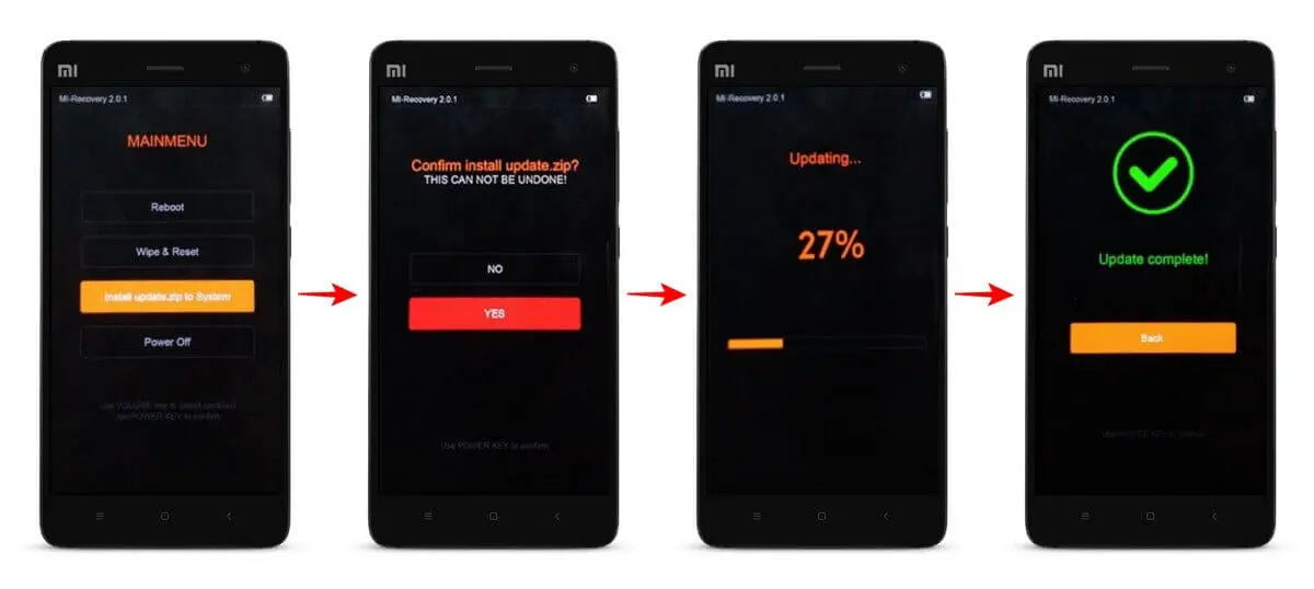 MIUI-recovery-mode