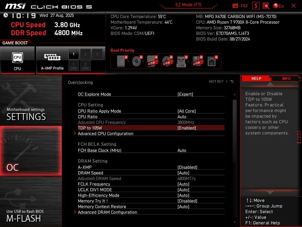 AMD Ryzen 7 9700X