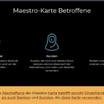 Maestro-Karte-Betroffene