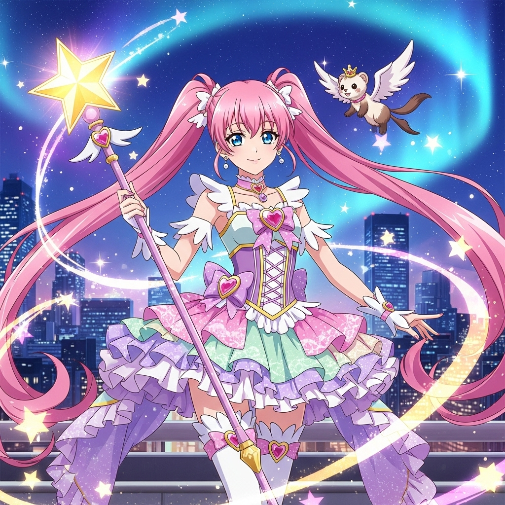 Manga Girl Bilder: Alles über Stil, Kunst & Inspiration 3 Magical Girl (Mahō Shōjo)