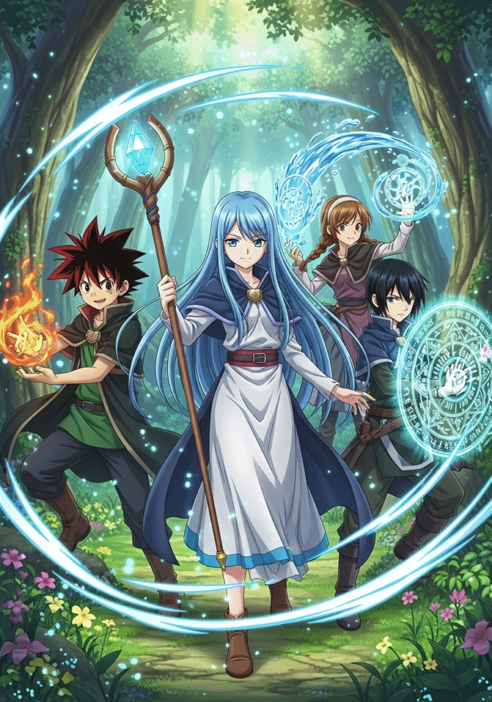 Die unendliche Faszination von Magie Anime Serien: Mehr als nur Zaubersprüche 1 Magie Anime Serien