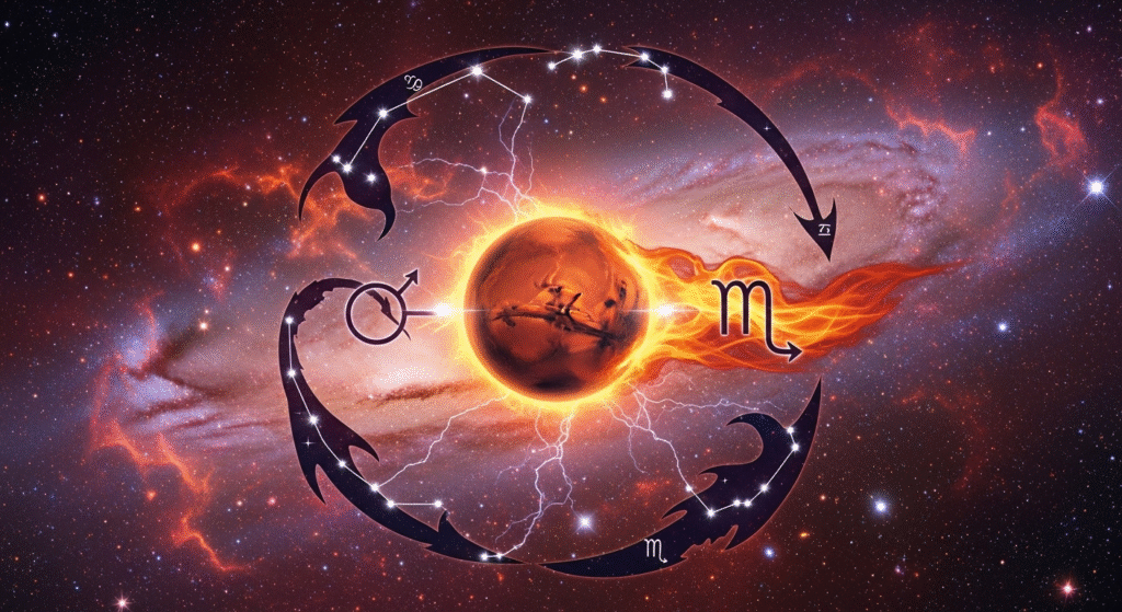 Mars im Skorpion: Analyse einer kosmischen Machtdemonstration 1 Mars im