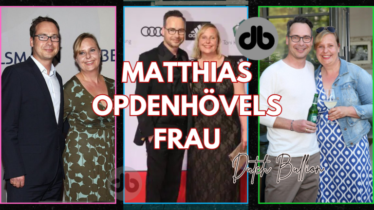 Matthias Opdenhövels Frau