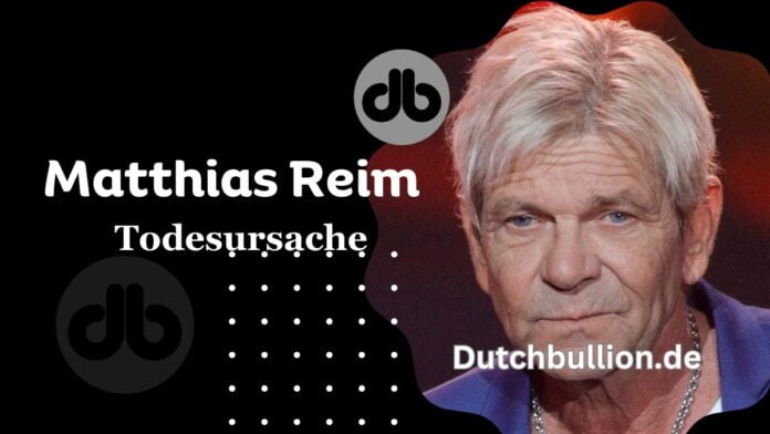Matthias Reim Todesursache