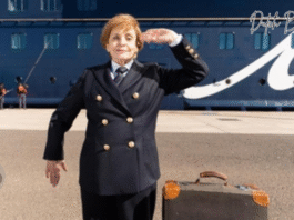 Miss Merkel auf hoher See