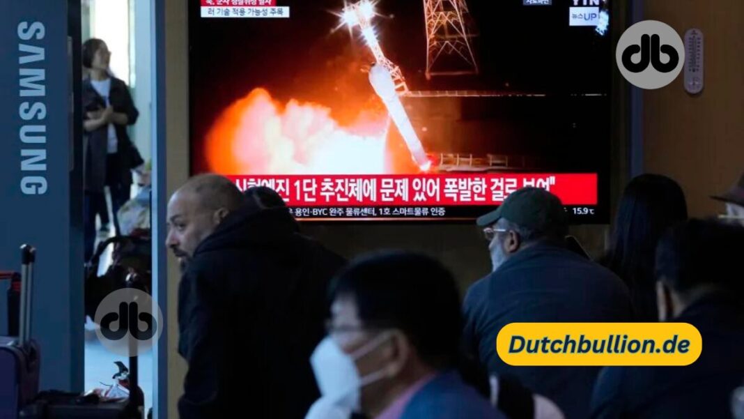 Nordkoreanische Rakete mit ihrem 2. Spionagesatelliten explodiert kurz nach dem Start