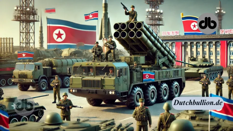 Nordkorea lebt diese Werfer, Haubitzen und